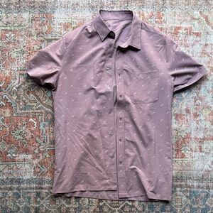 Vuori Bridge Button-Down Short Sleeve Shirt